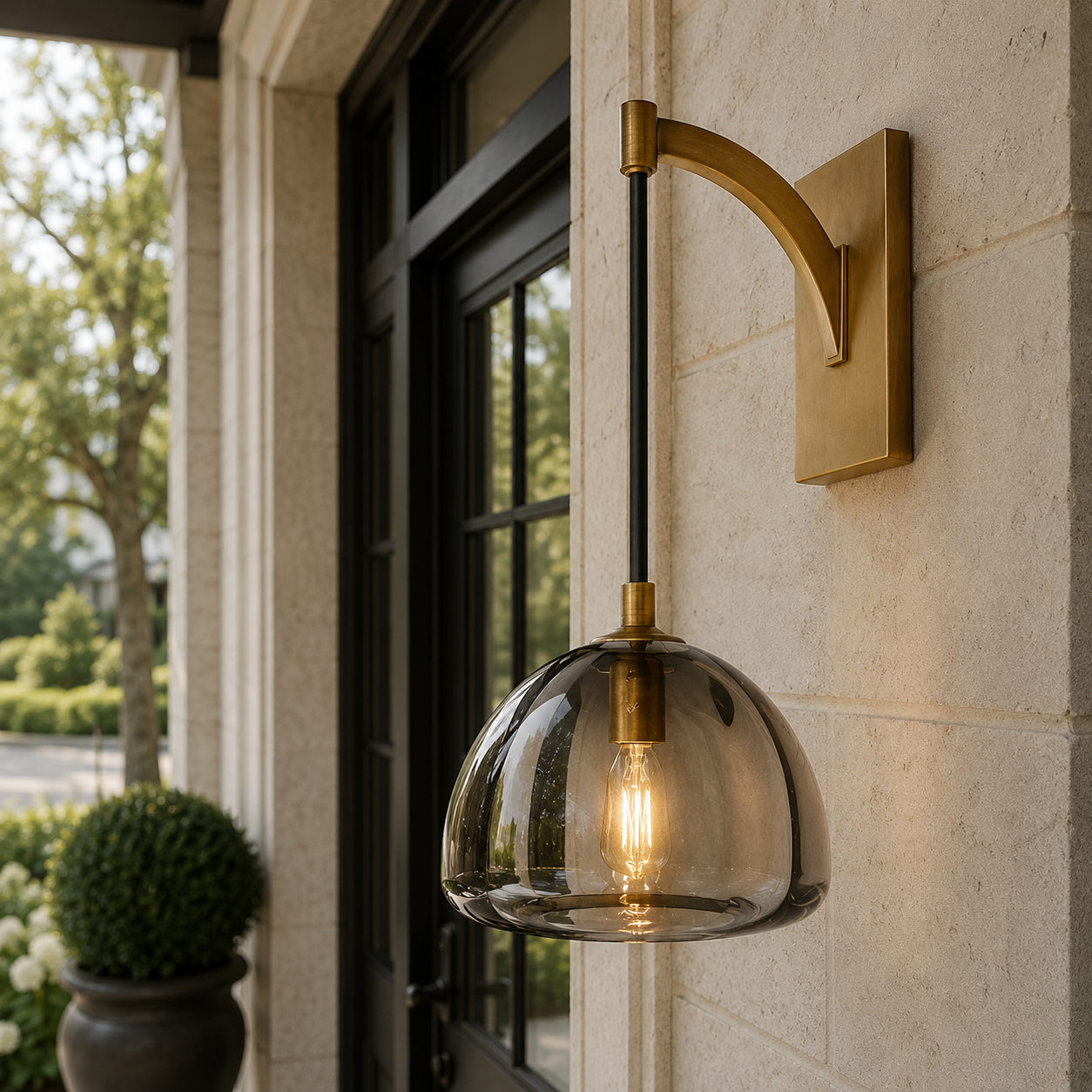 Hemispher Sconce
