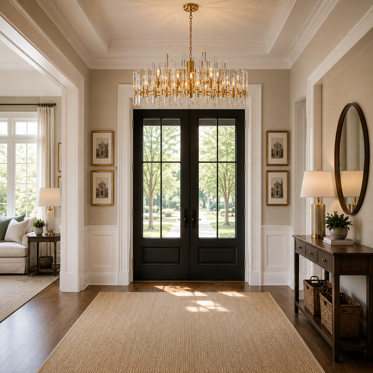 Bonington Round Chandelier