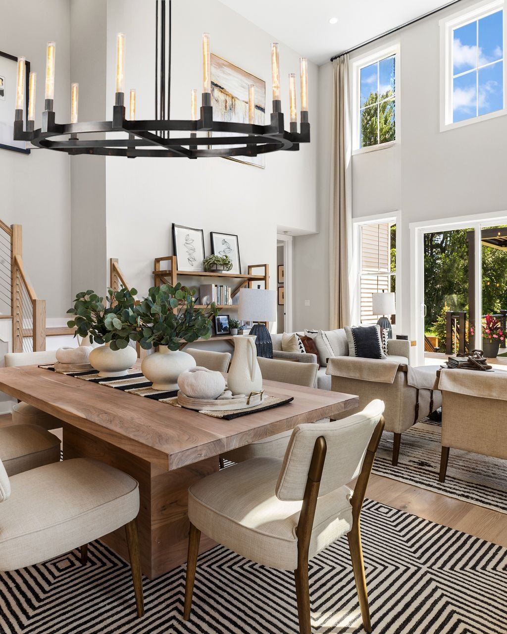 BANNELE Round Chandelier