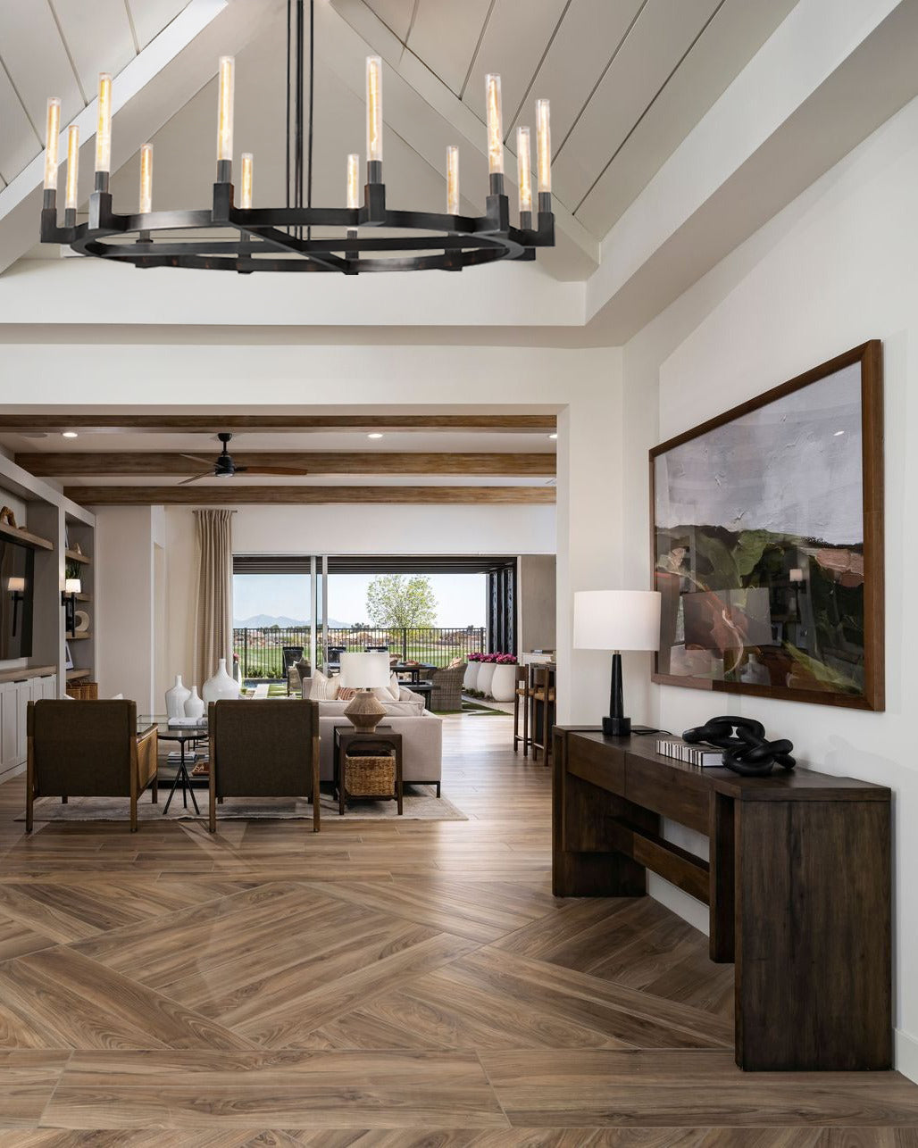 BANNELE Round Chandelier