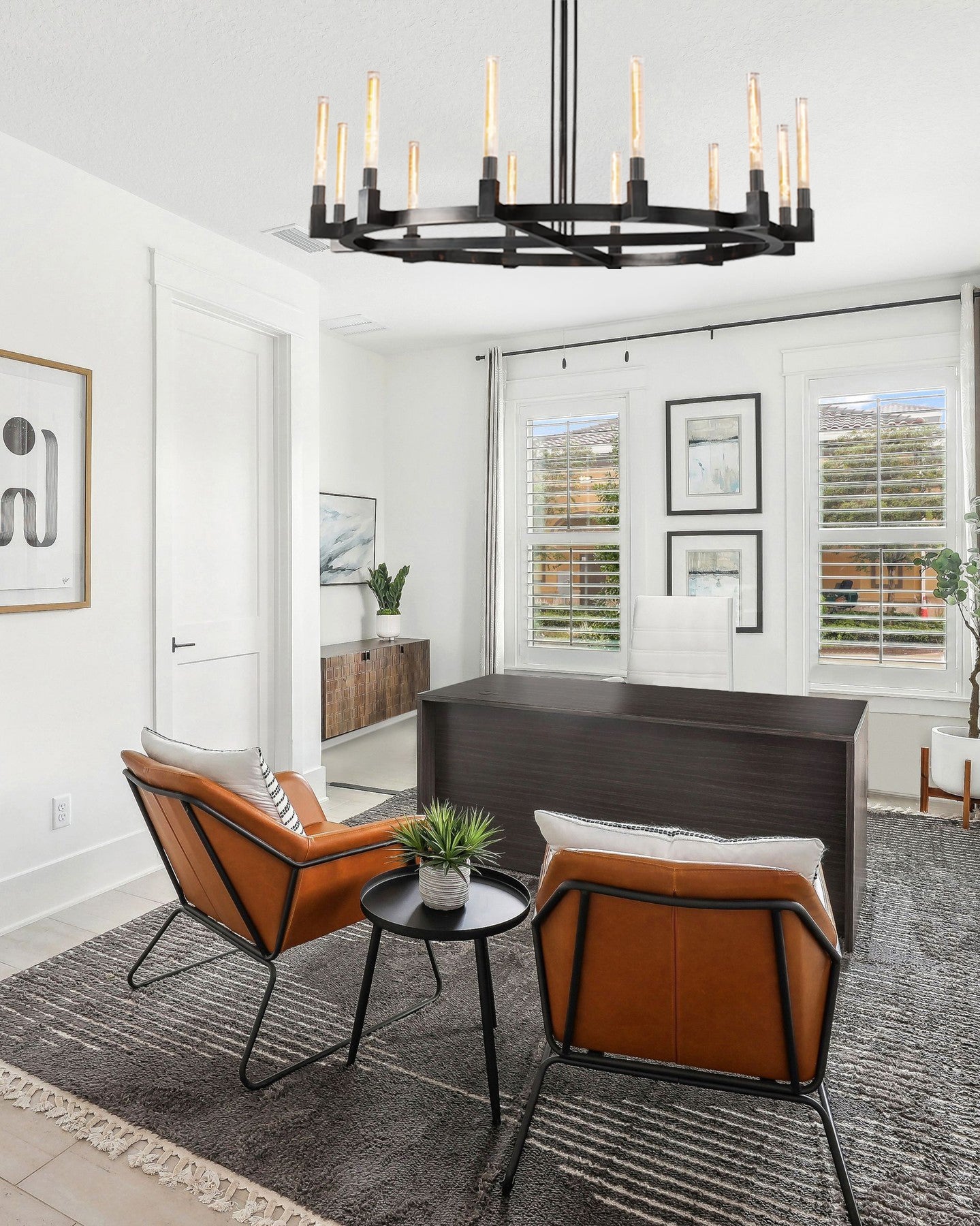 BANNELE Round Chandelier
