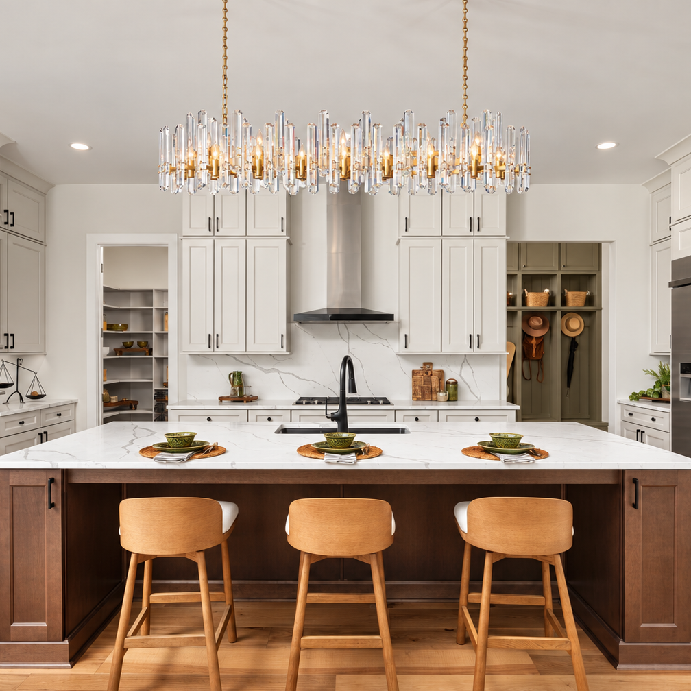 Bororence Linear Chandelier