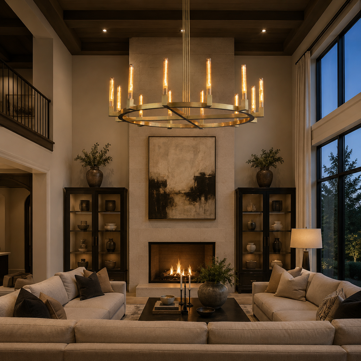 Bannele Round Chandelier