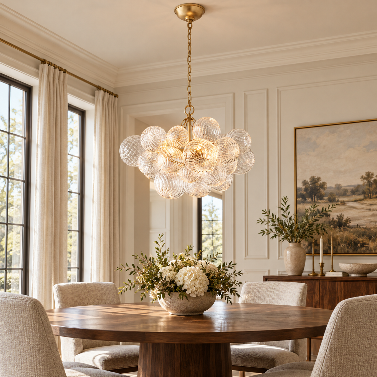 Taroas Round Chandelier
