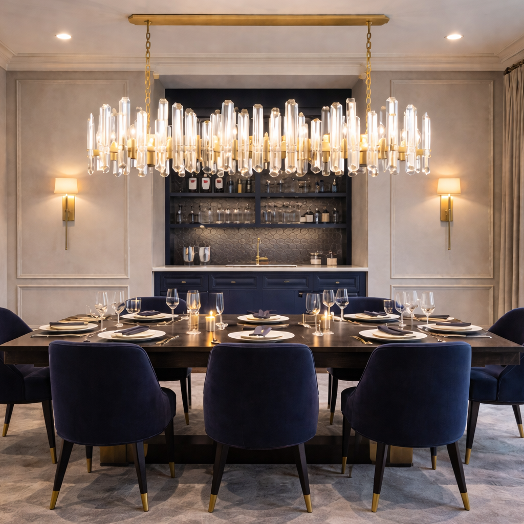 Bonington Linear Chandelier