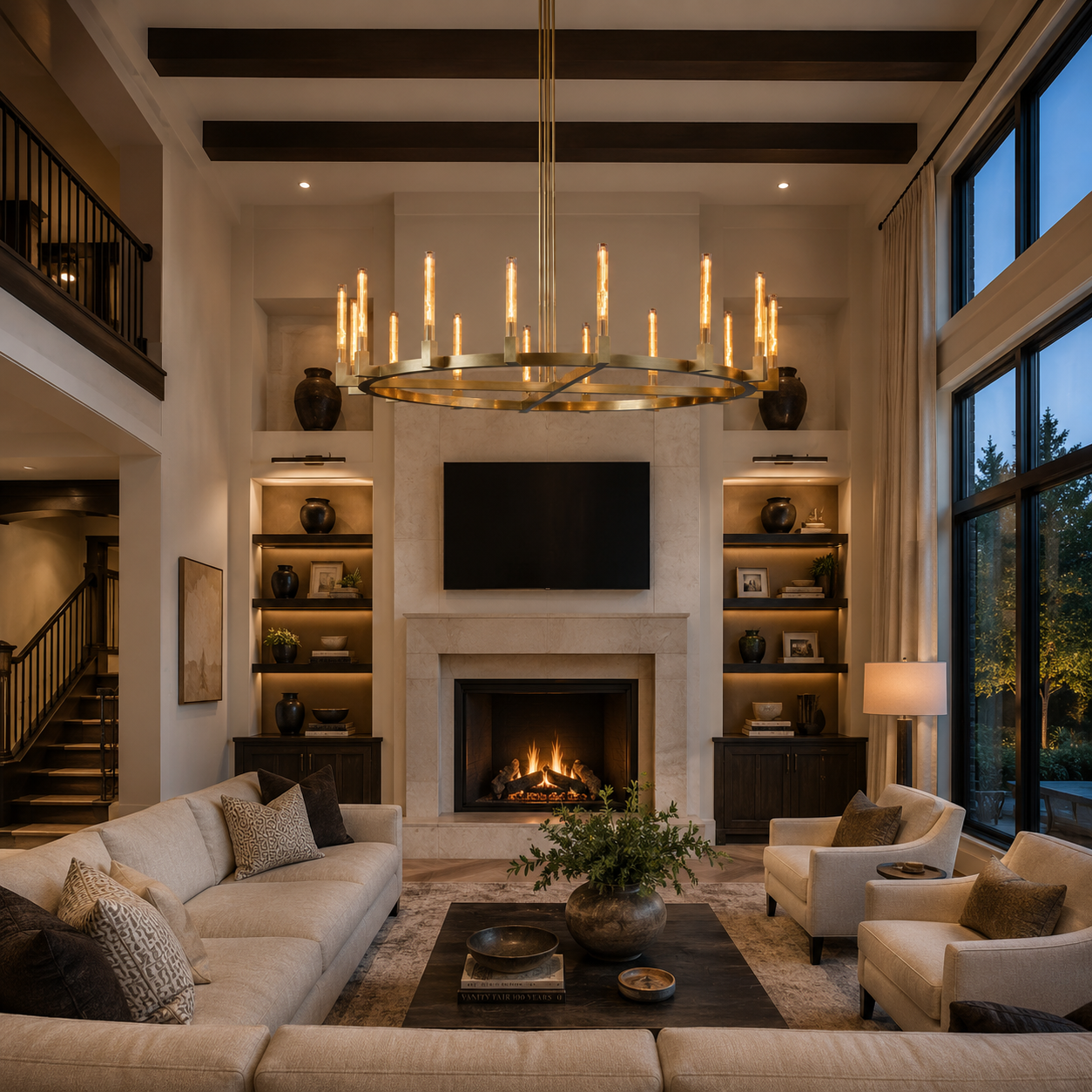 Bannele Round Chandelier