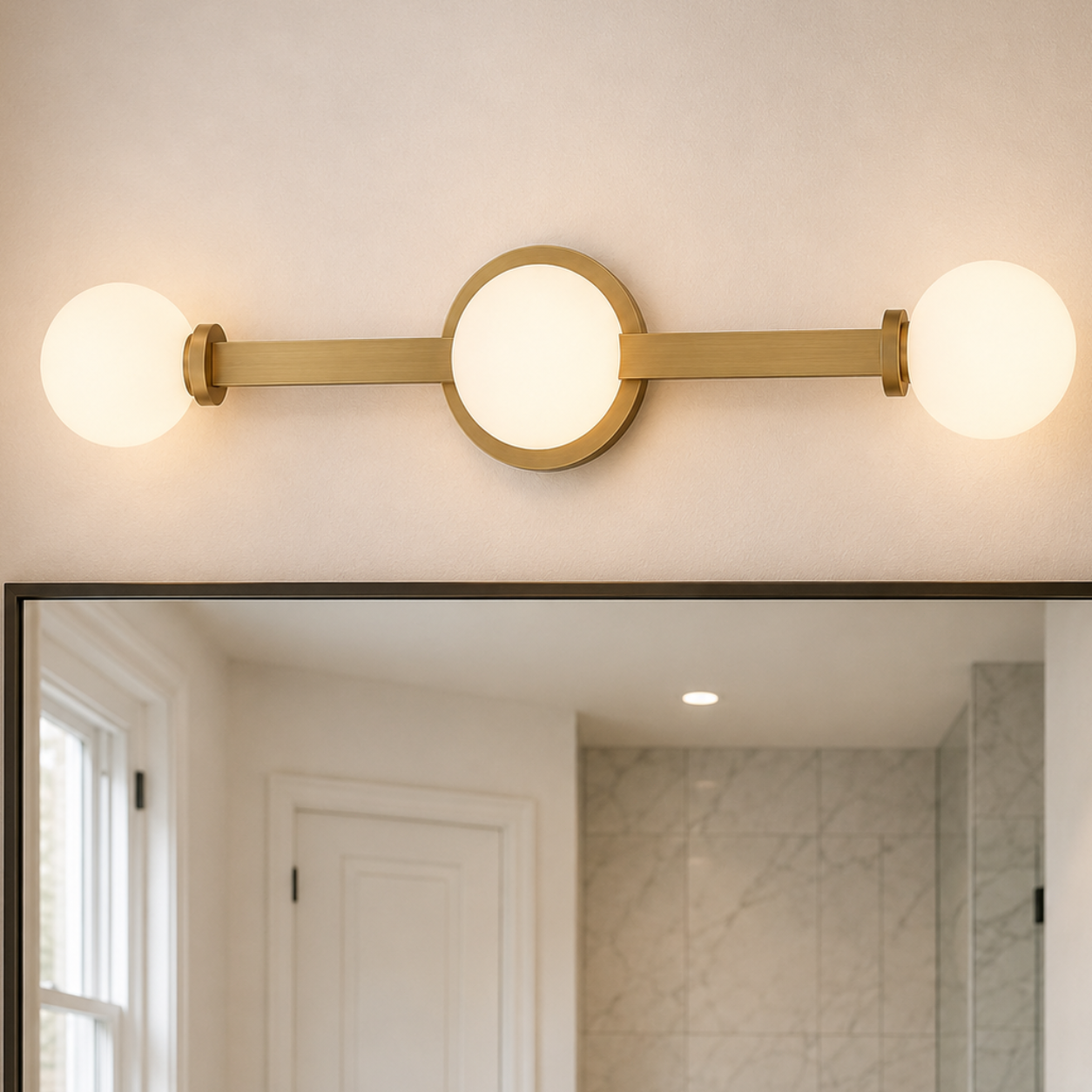 Medium Three Light Vanity