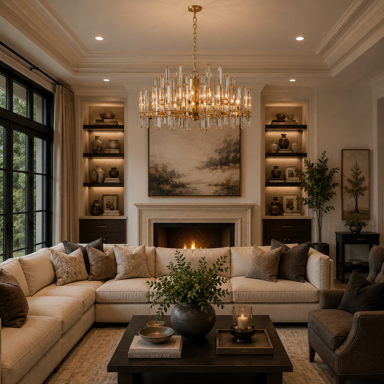 Bonington Round Chandelier