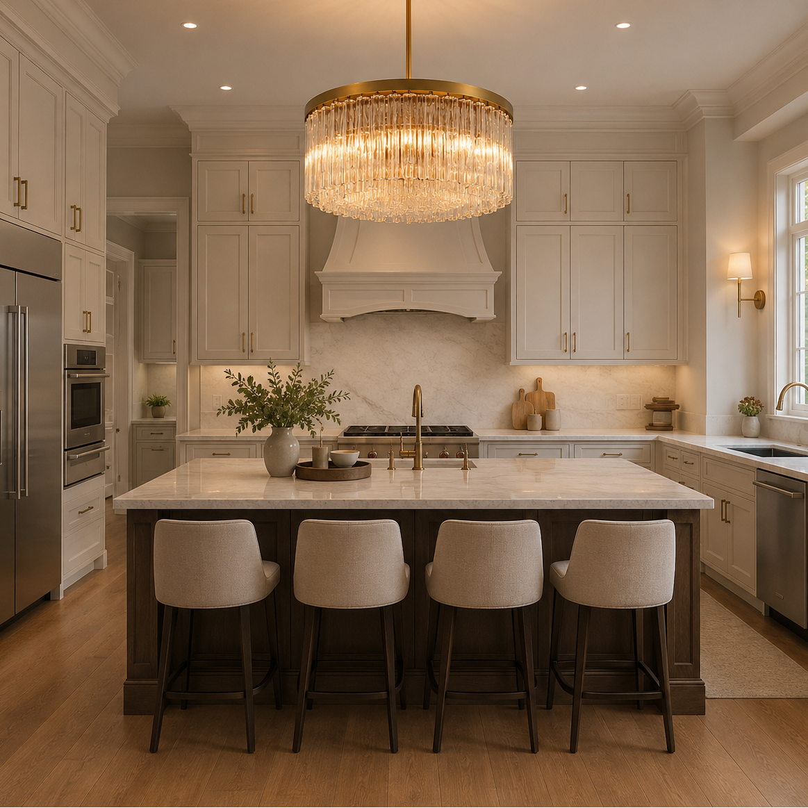 Cirbos Round Chandelier