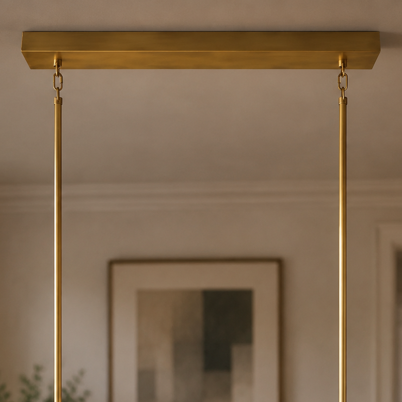 Arcuphoe LED Rectangular Chandelier