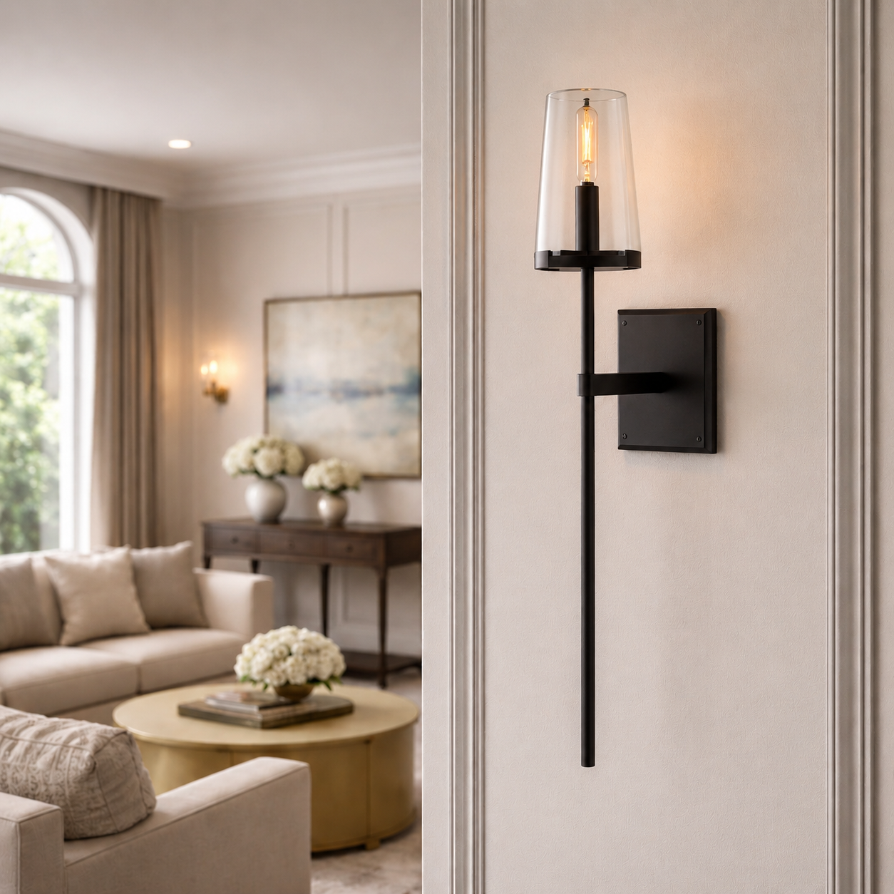 Pauillace Torch Sconce