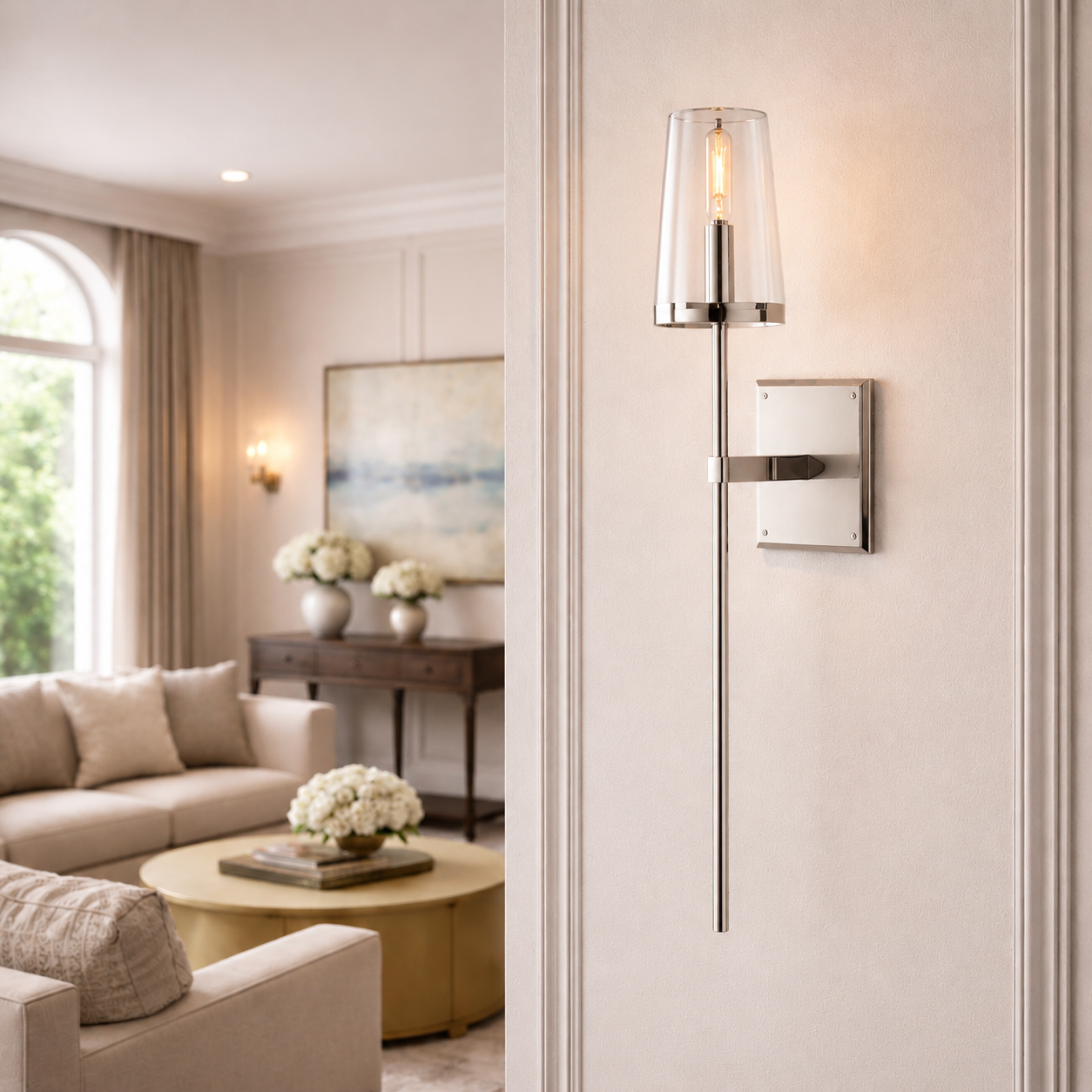 Pauillace Torch Sconce