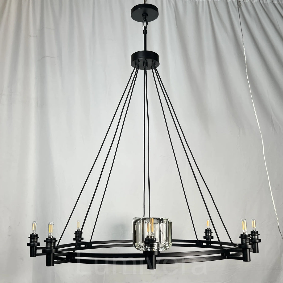 Demored Round Chandelier