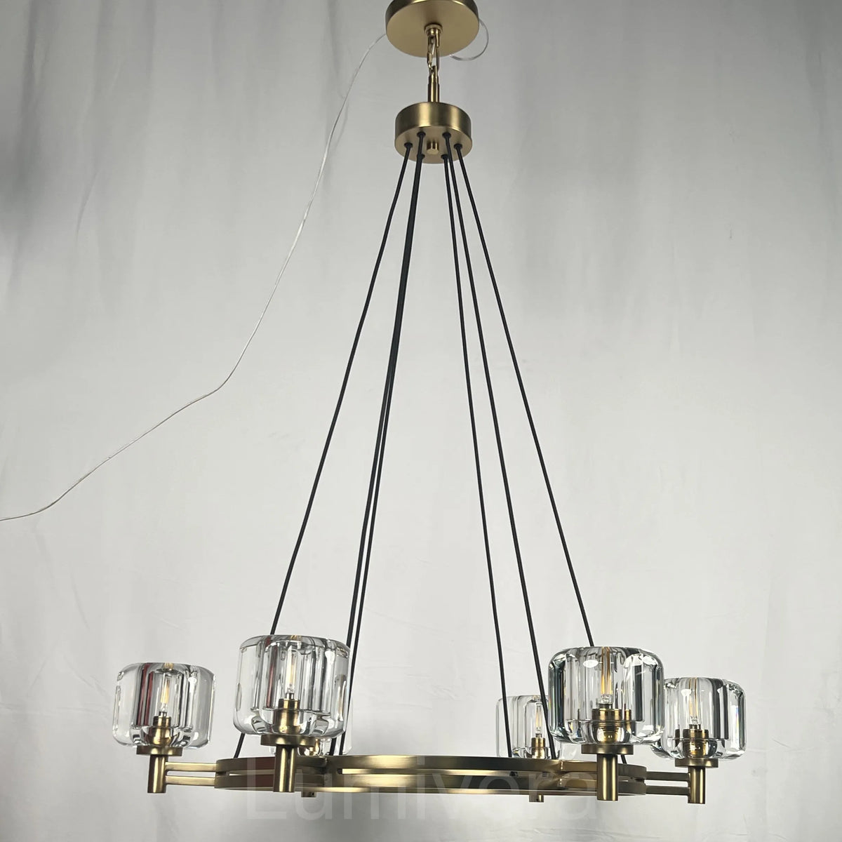 Demored Round Chandelier