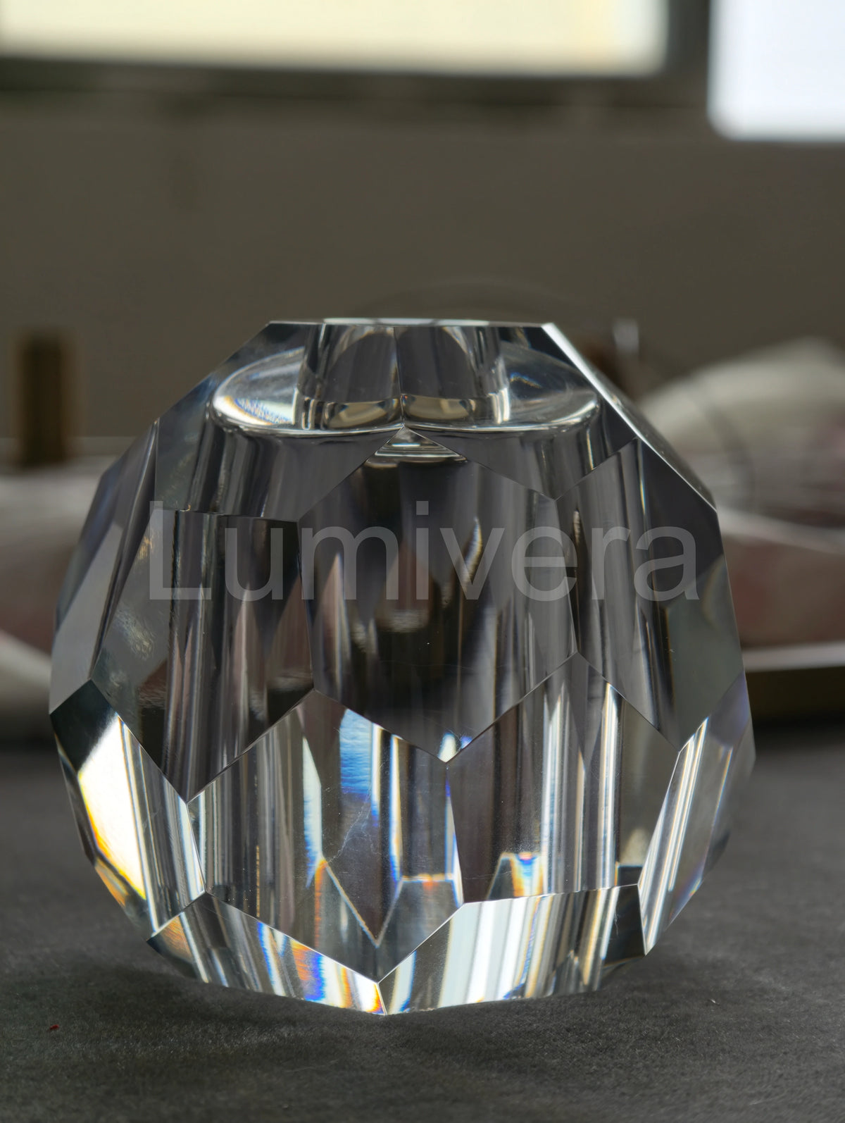 Beyle di Cristal Clear Glass Grand Sconce