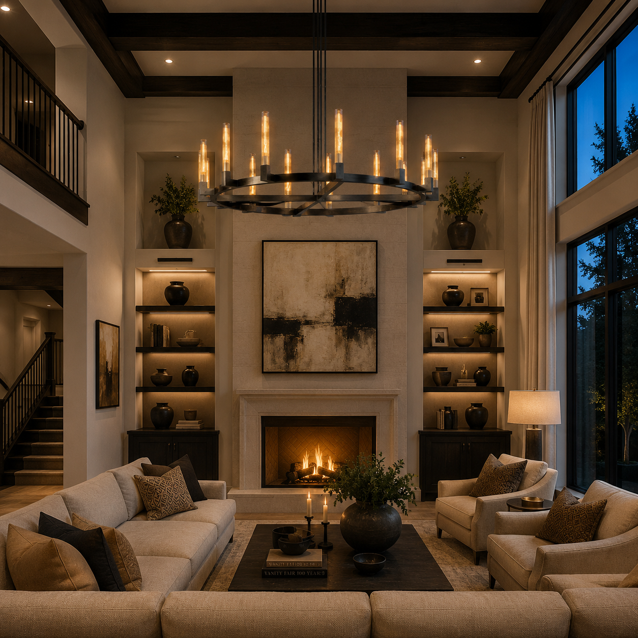 Bannele Round Chandelier