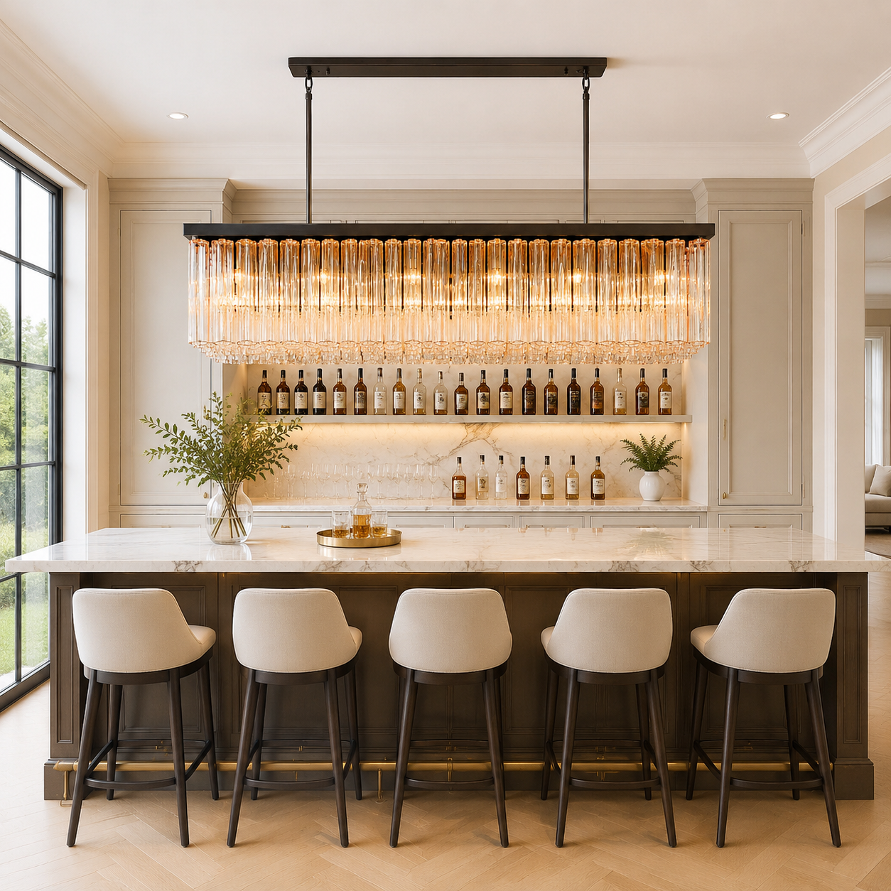 Ciello Rectangular Chandelier