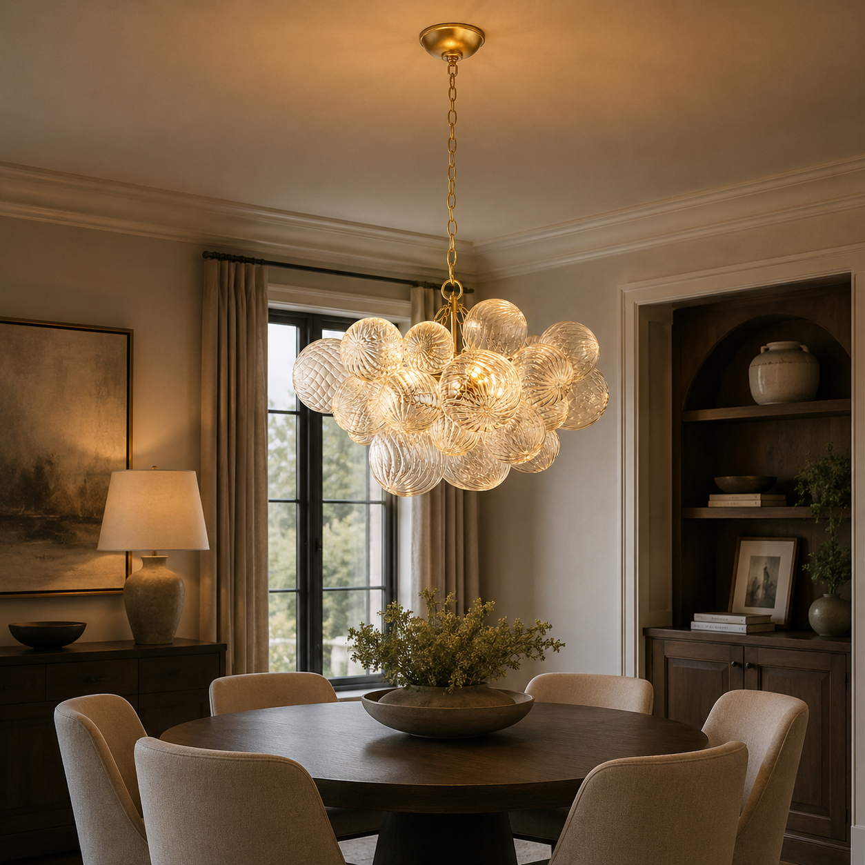 Taroas Round Chandelier