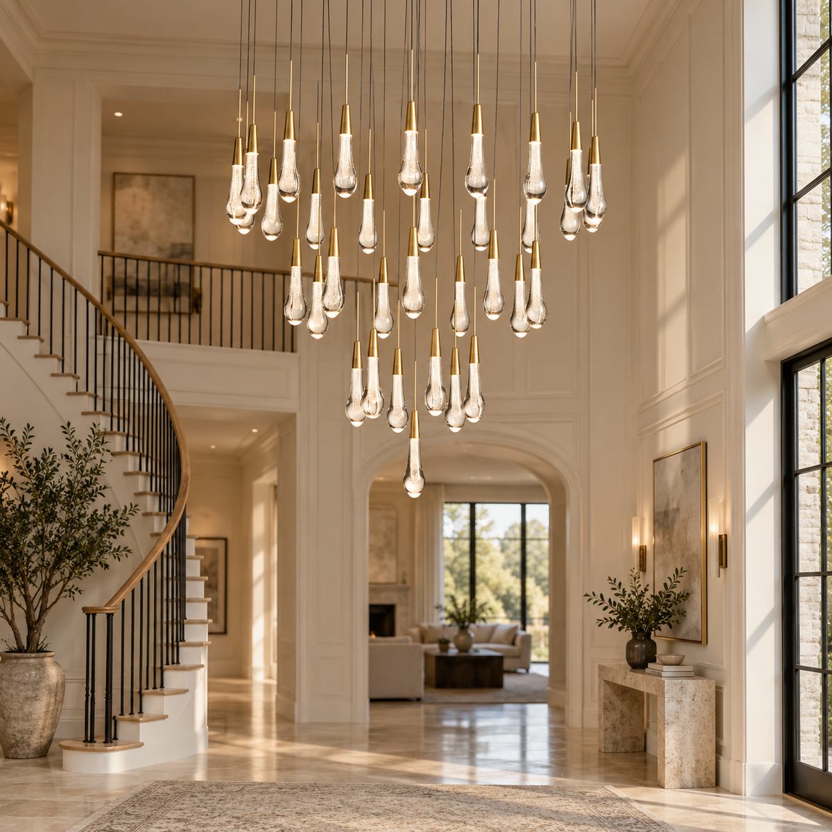 Valenne Round Chandelier