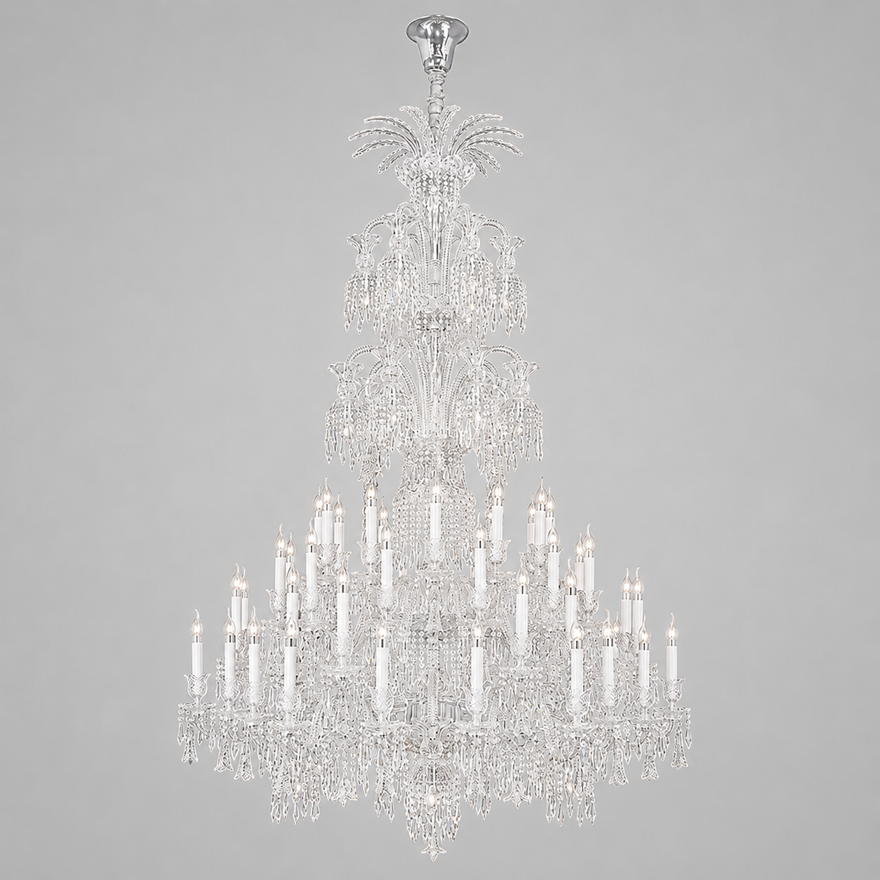Huge BAKALA  Museum Crystal Chandelier
