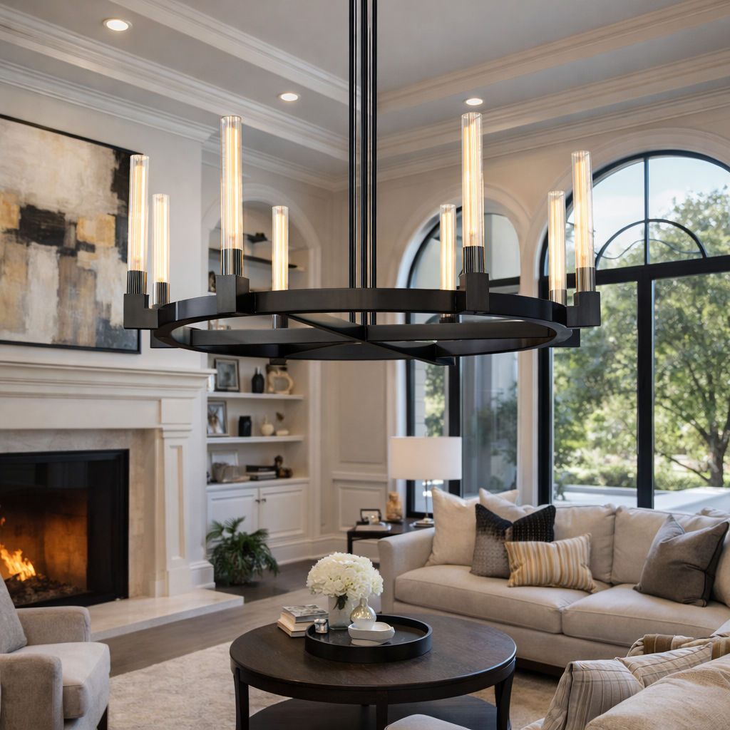 Bannele Round Chandelier