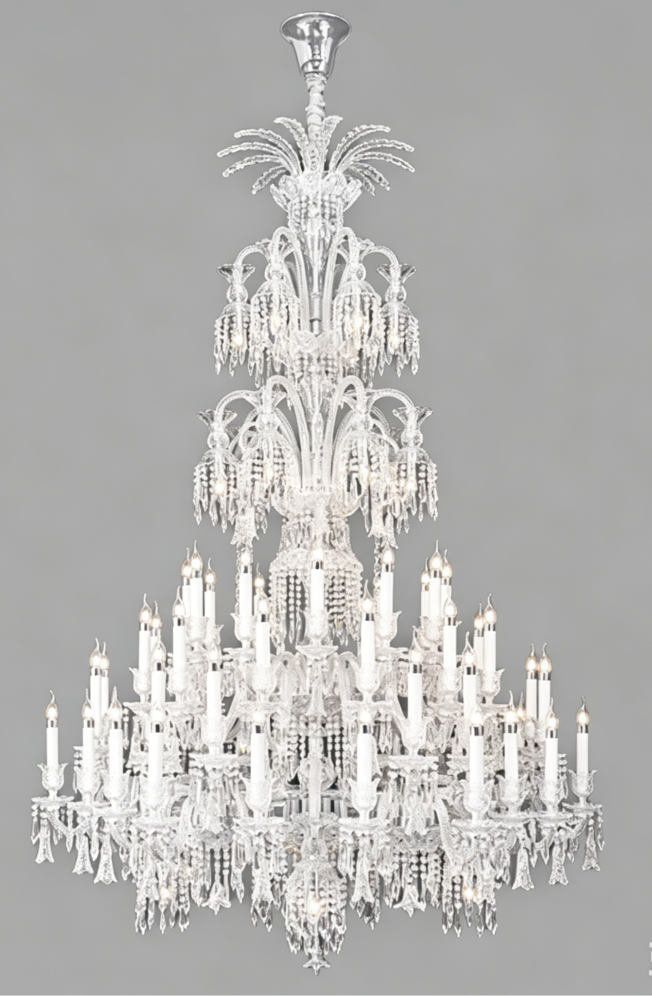 Huge BAKALA  Museum Crystal Chandelier