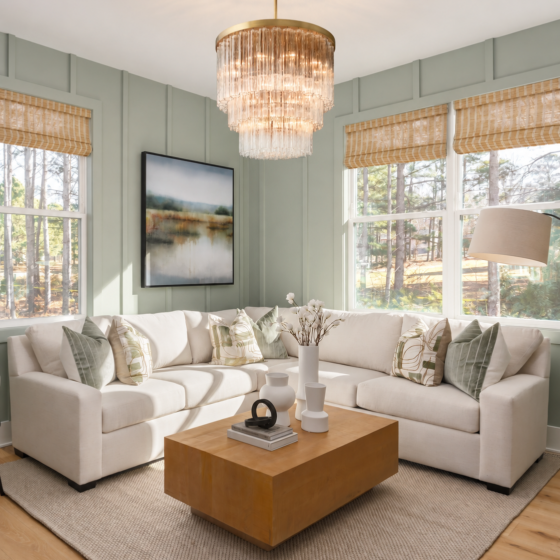 Cirbos Three-Tier Round Chandelier
