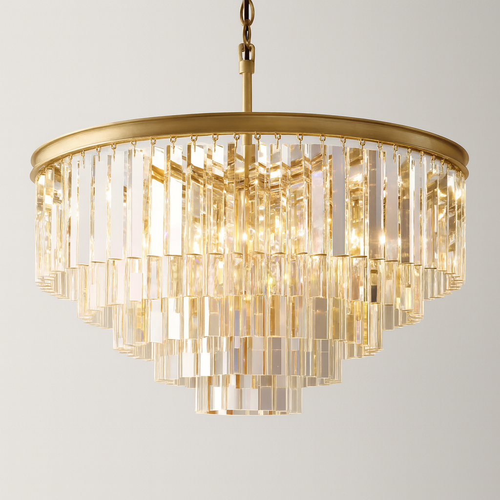 1920s Odeen Round Chandelier