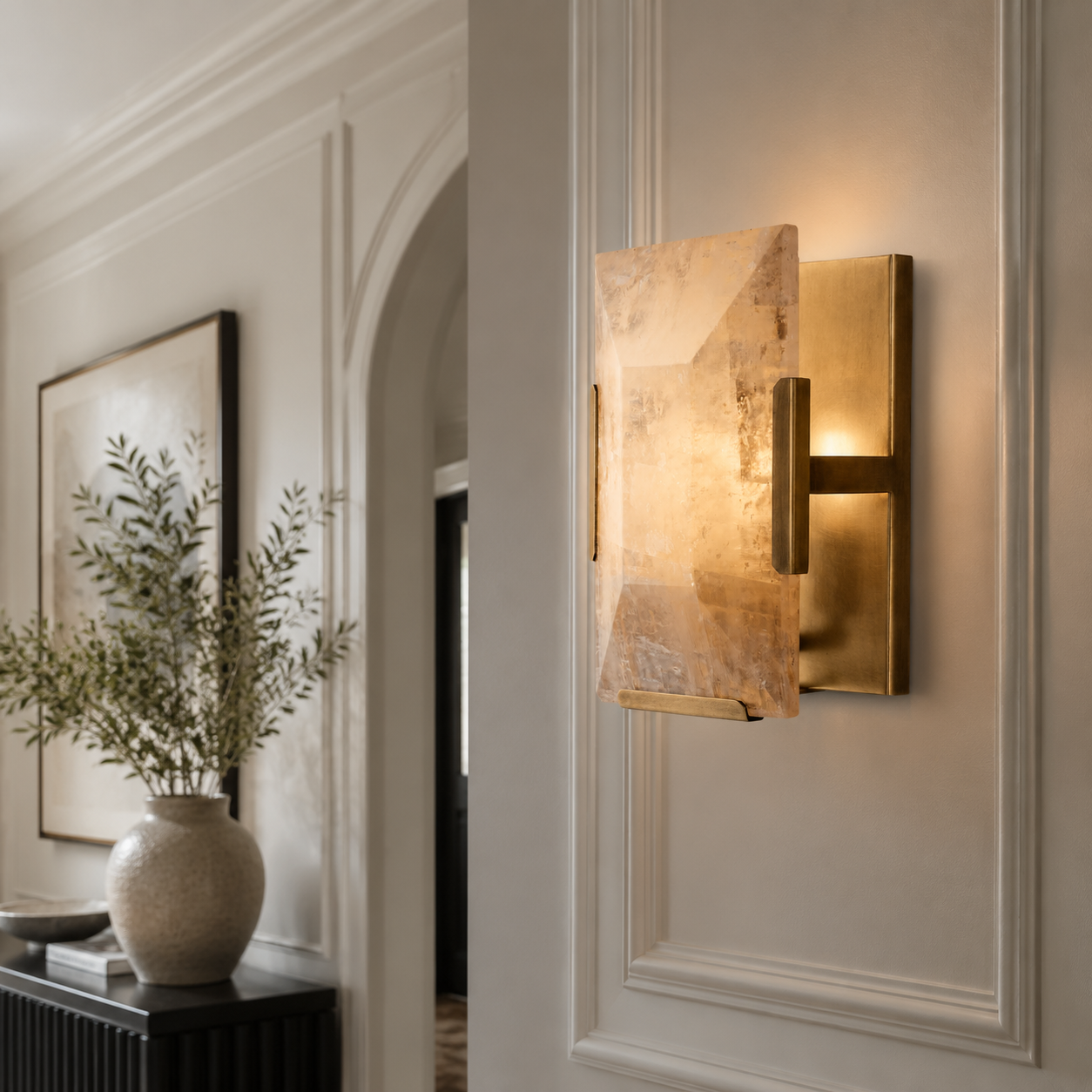 Marlow Calcite Sconce