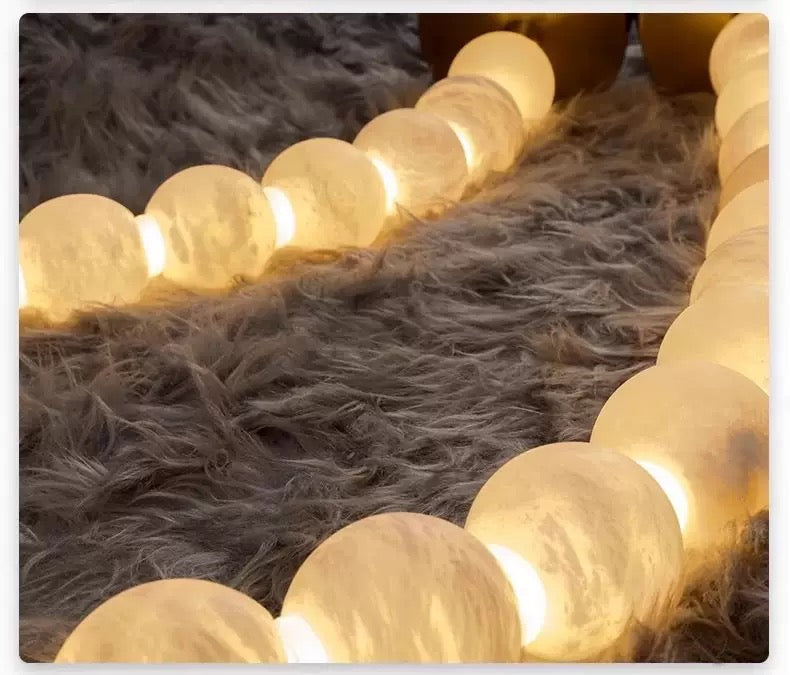 X-Pearl Necklace Chandelier