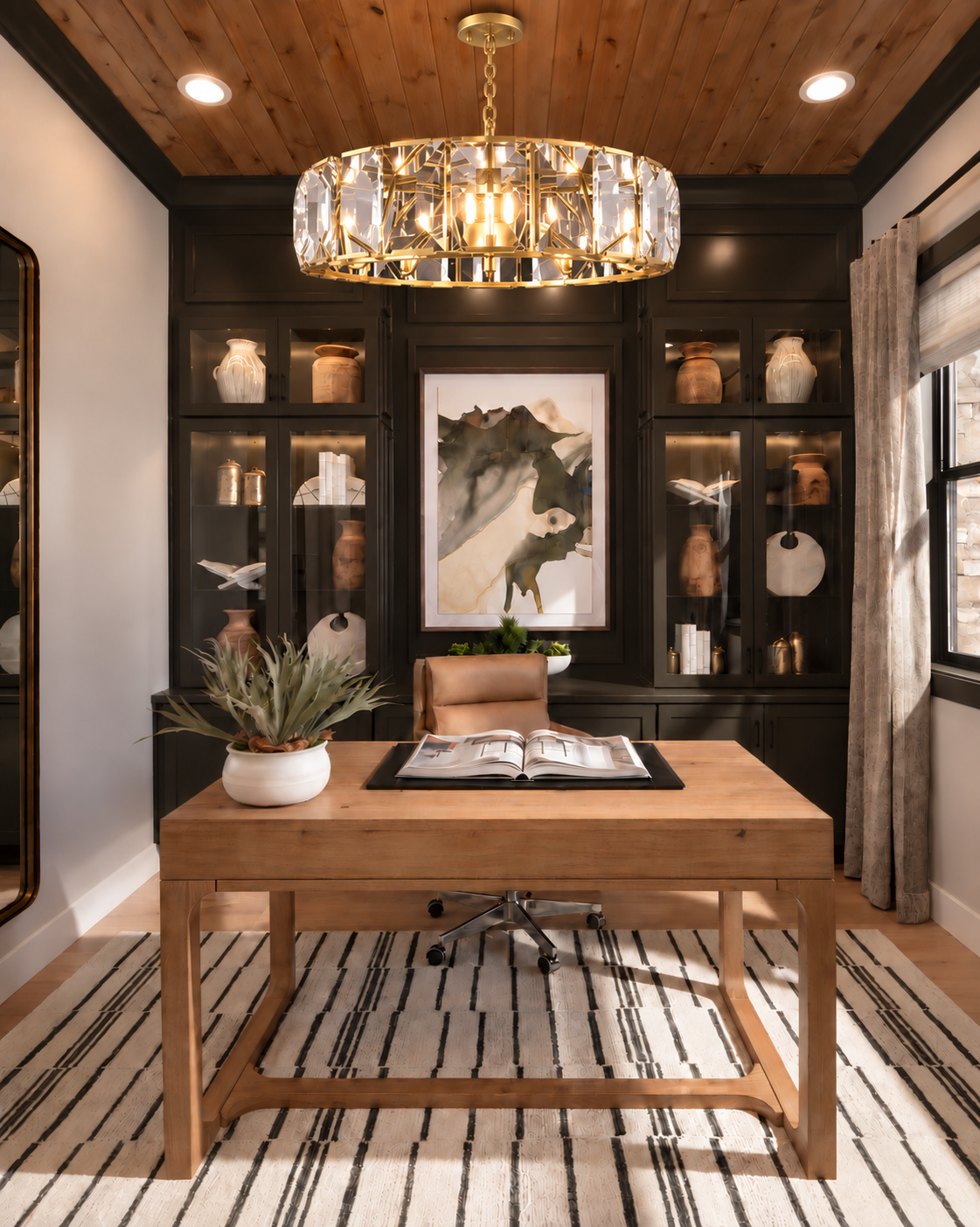 Hadilor Crystal Round Chandelier