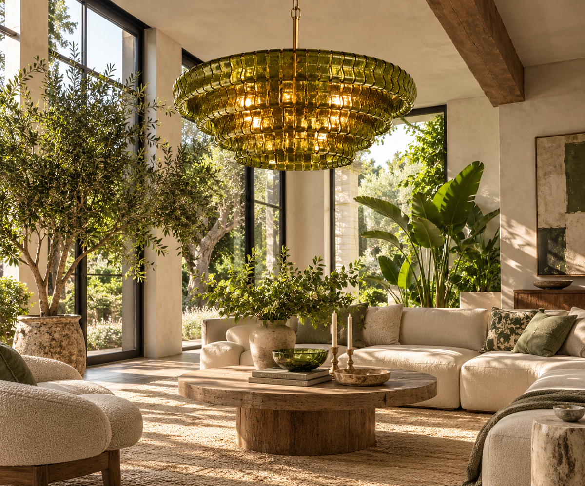 Ghiaccio Round Chandelier