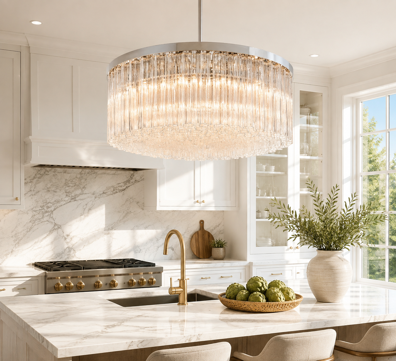 Cirbos Round Chandelier