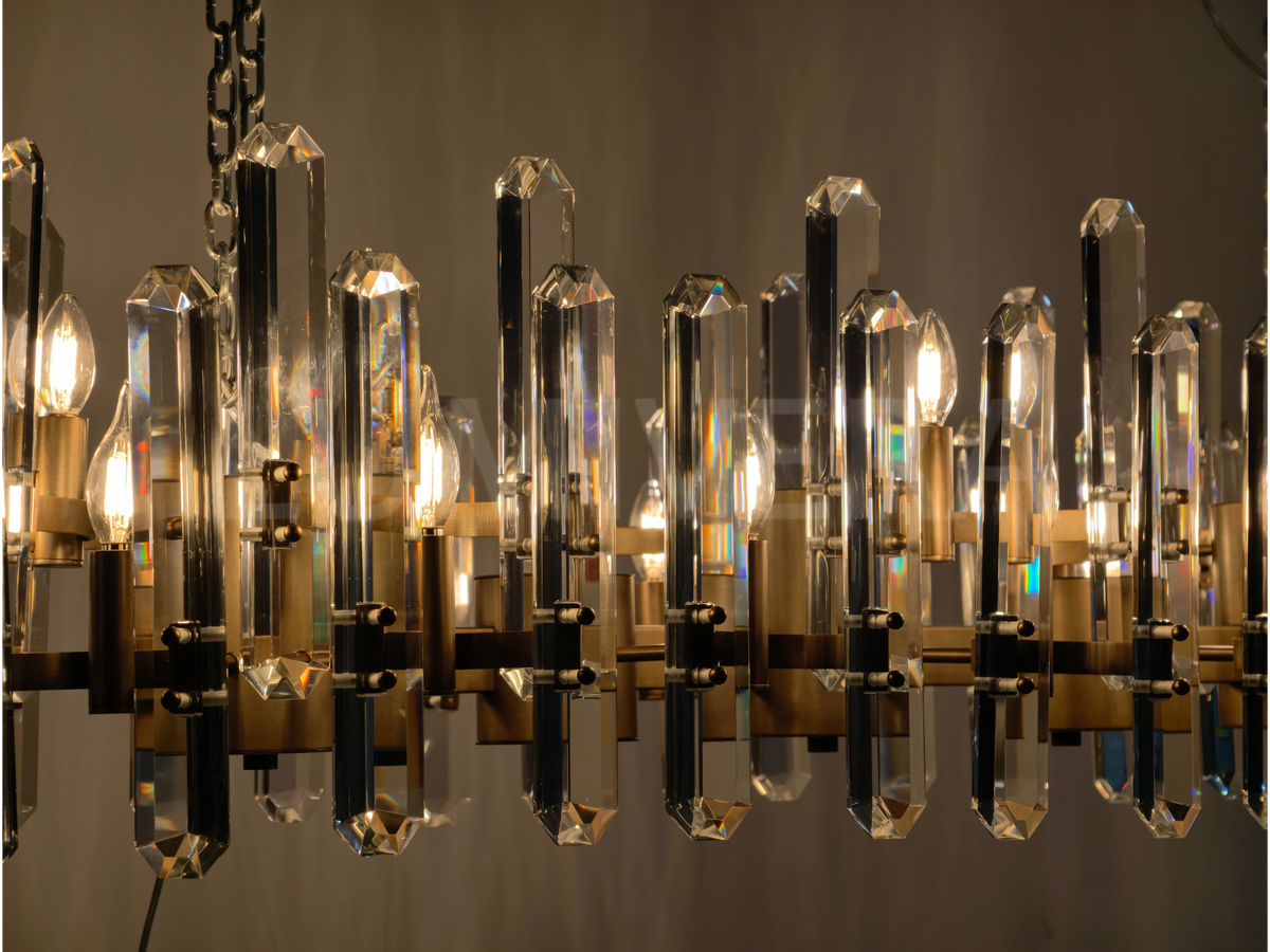 Bororence Linear Chandelier