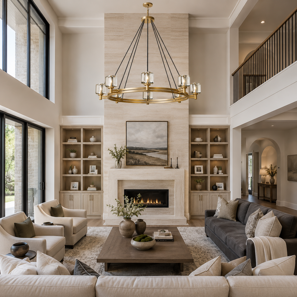 Demared Round Chandelier