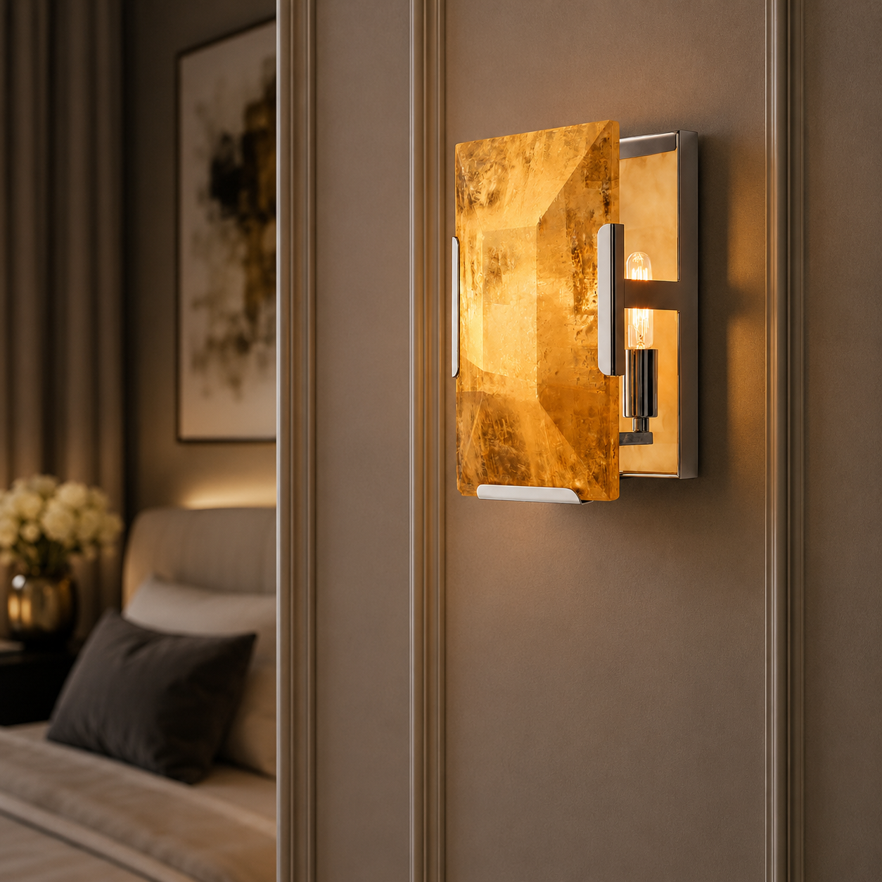 Marlow Calcite Sconce