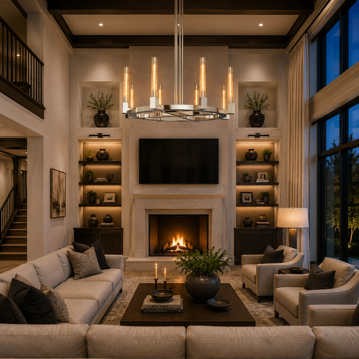 Bannele Round Chandelier