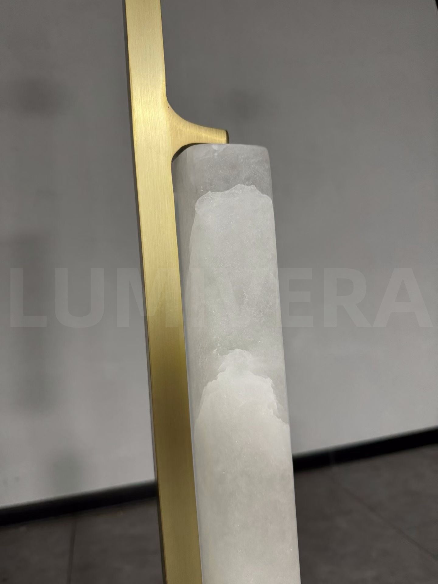 Budubon Alabaster Round Chandelier