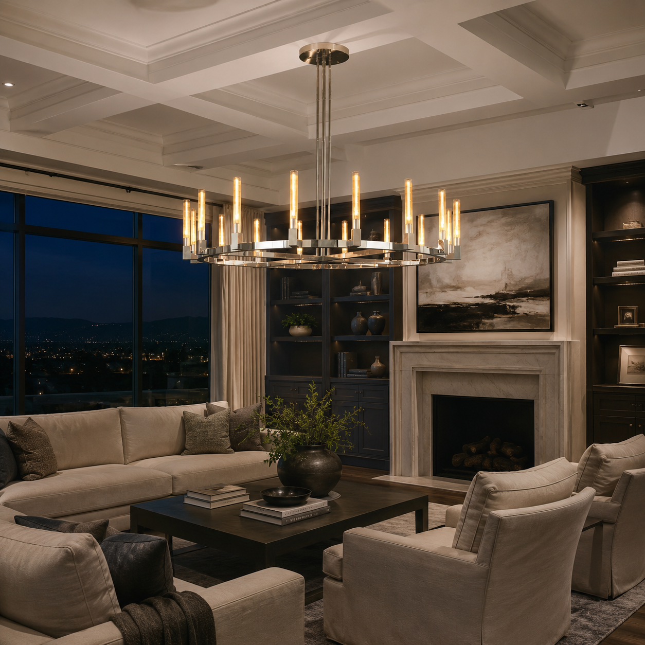 Bannele Round Chandelier