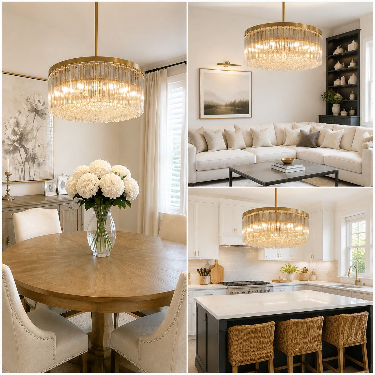 Cirbos Round Chandelier