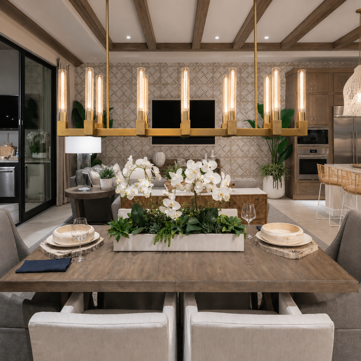Caddula Linear Chandelier
