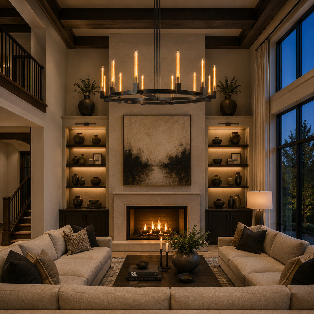 Bannele Round Chandelier