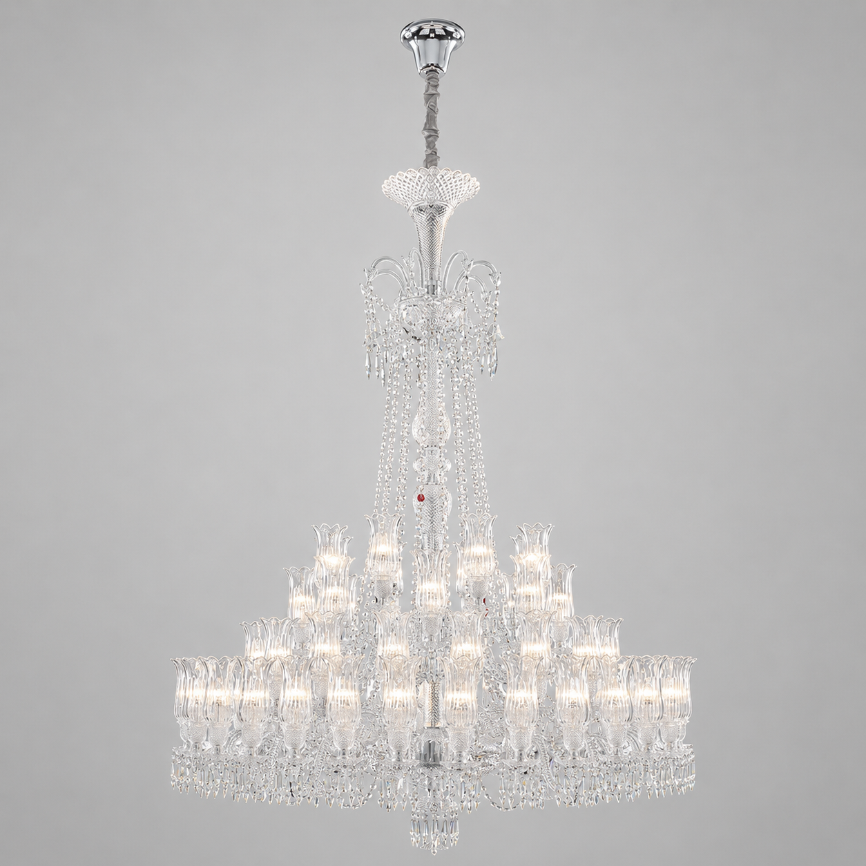 Large Entrance Crystal Chandelier