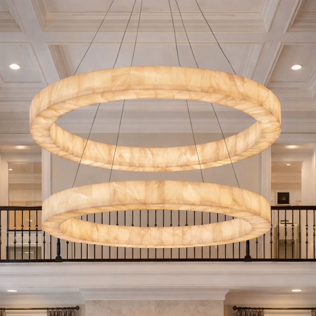 Livage Lueur Two-Tier Round Chandelier