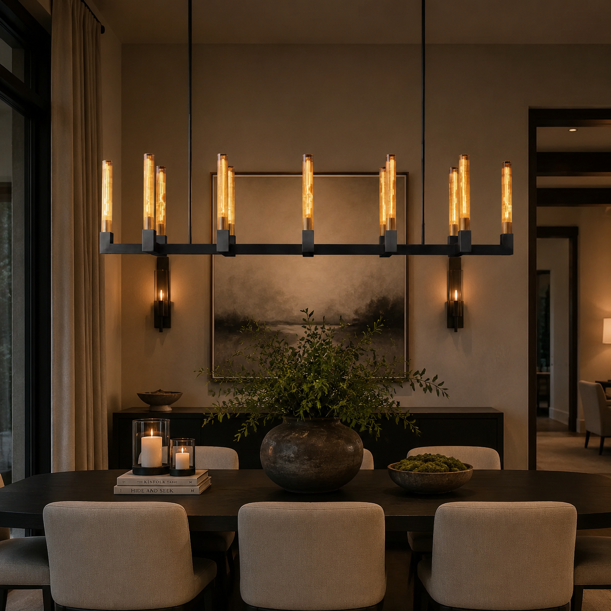 Bannele Linear Chandelier