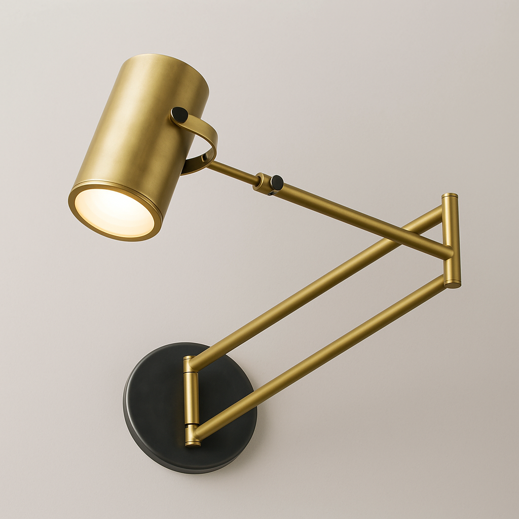 Champeaue Swing-Arm Sconce