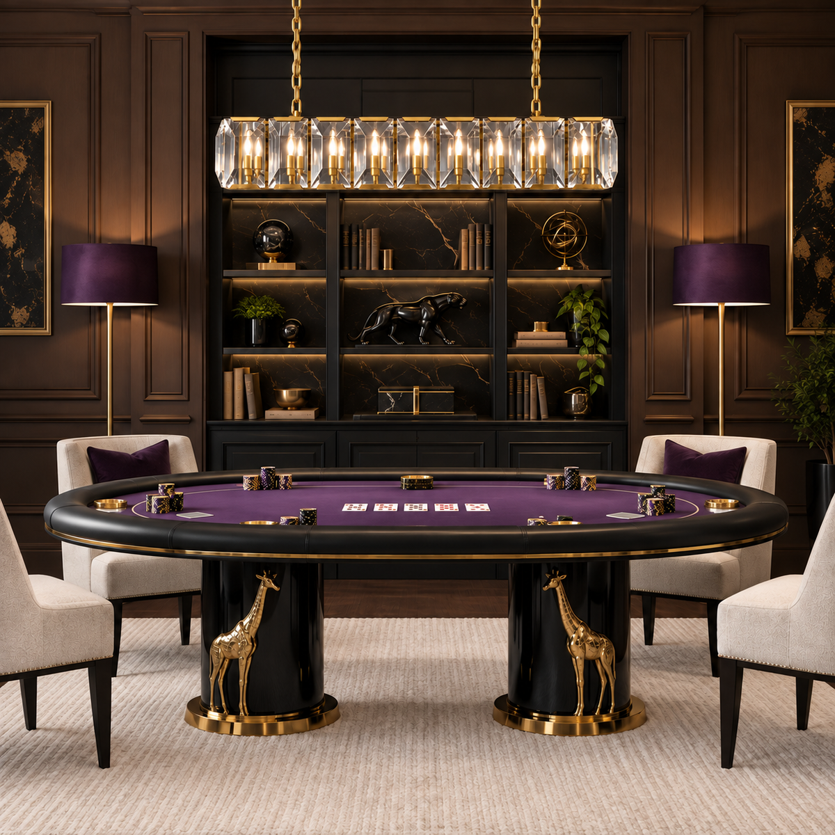 Hadilor Crystal Rectangular Chandelier