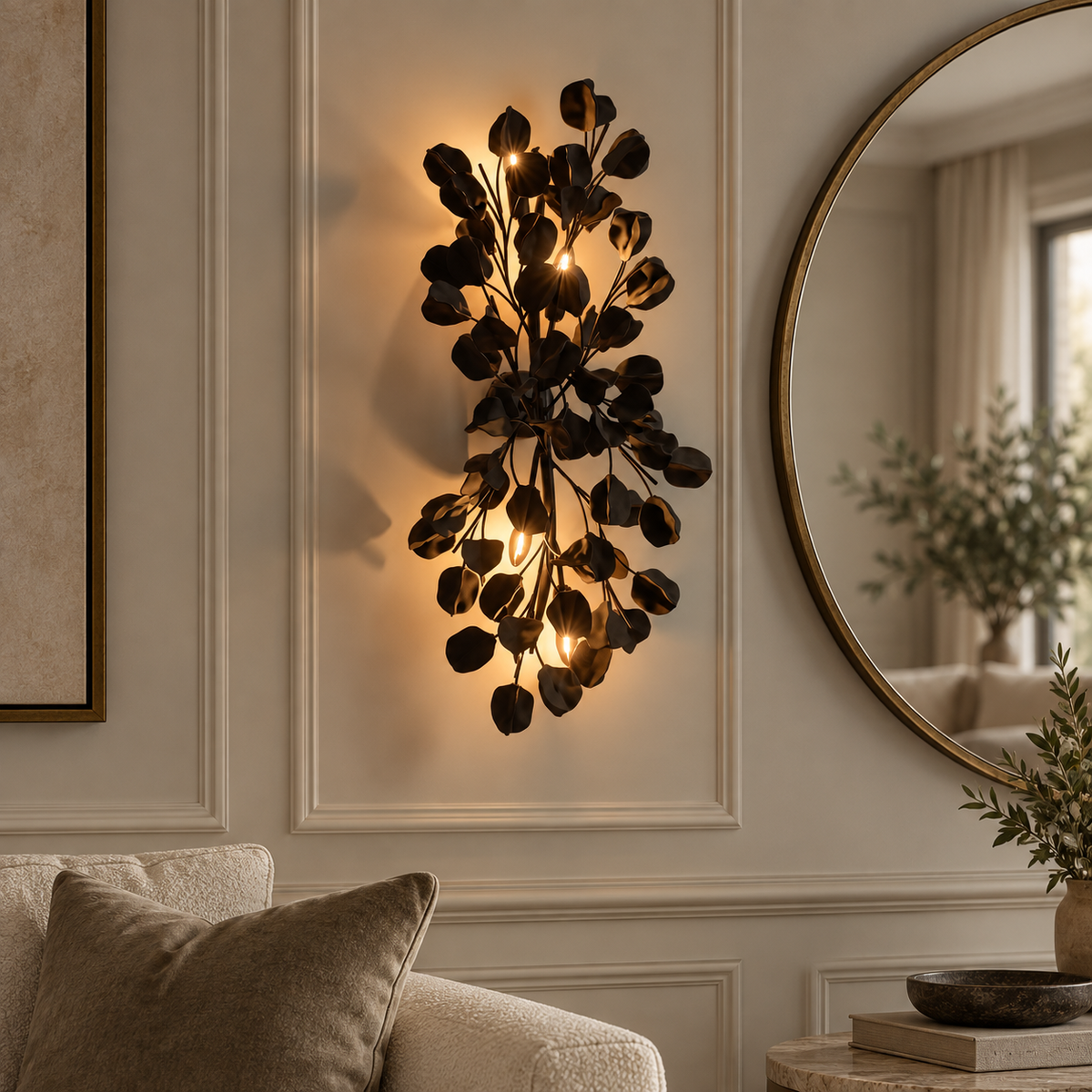 Lunaria Grand Sconce