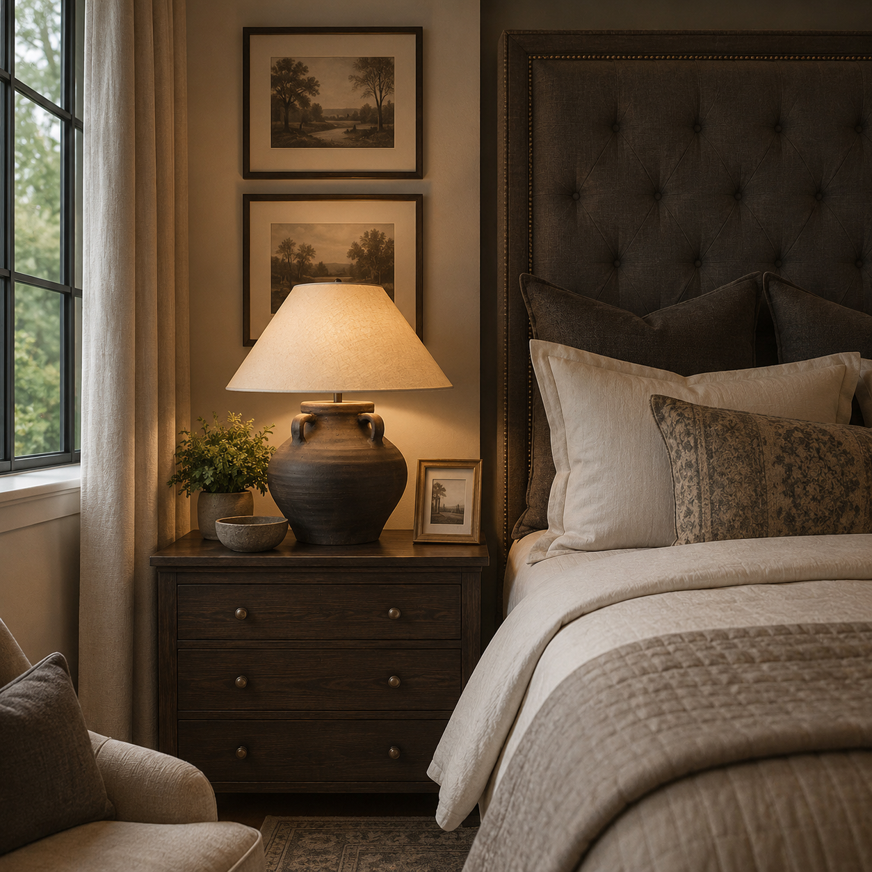 Terray Cotta Chinese Jar Table Lamp