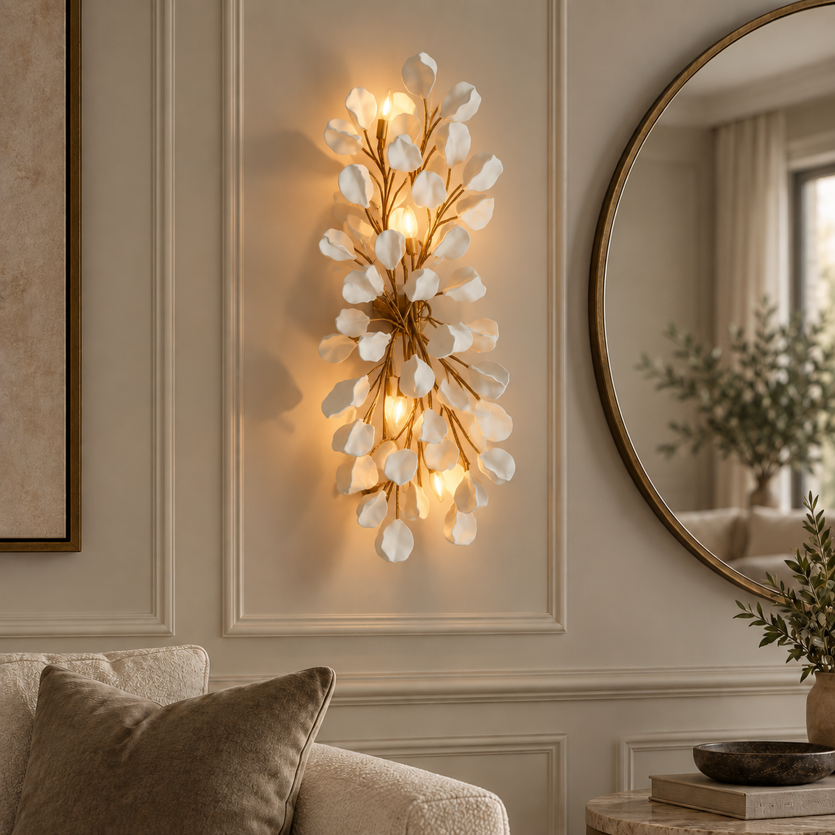Lunaria Grand Sconce